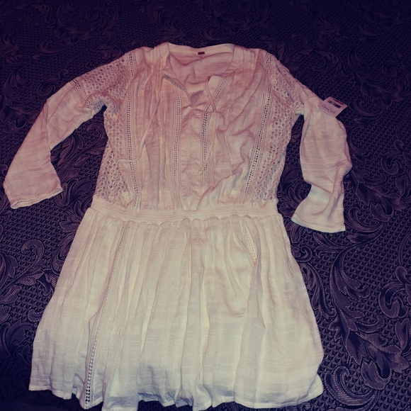 BRAND NEW FREE PEOPLE NOMAD PEASANT DRESS - Picture 3 of 3